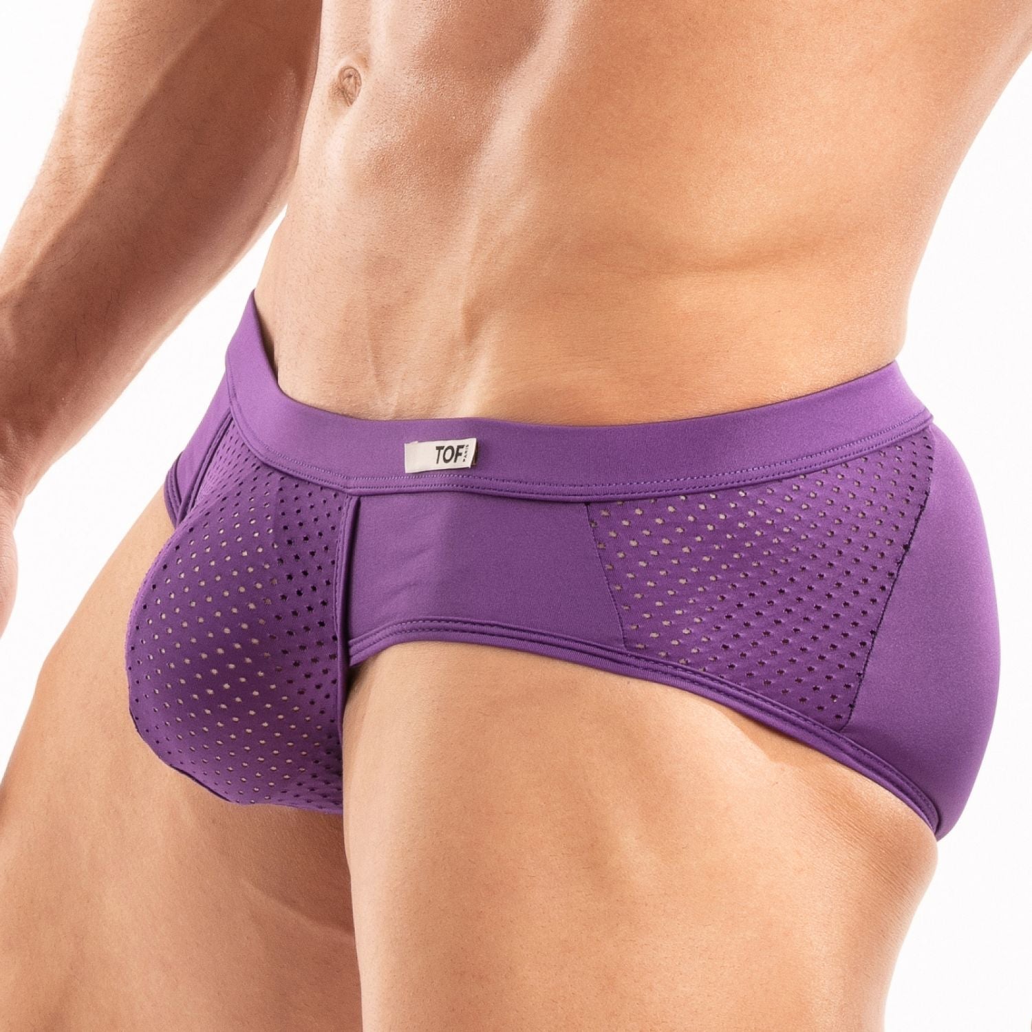 Temptation Mikrofaser - Slips in Lila - TOF Paris - Shop Deutschland Noodosz