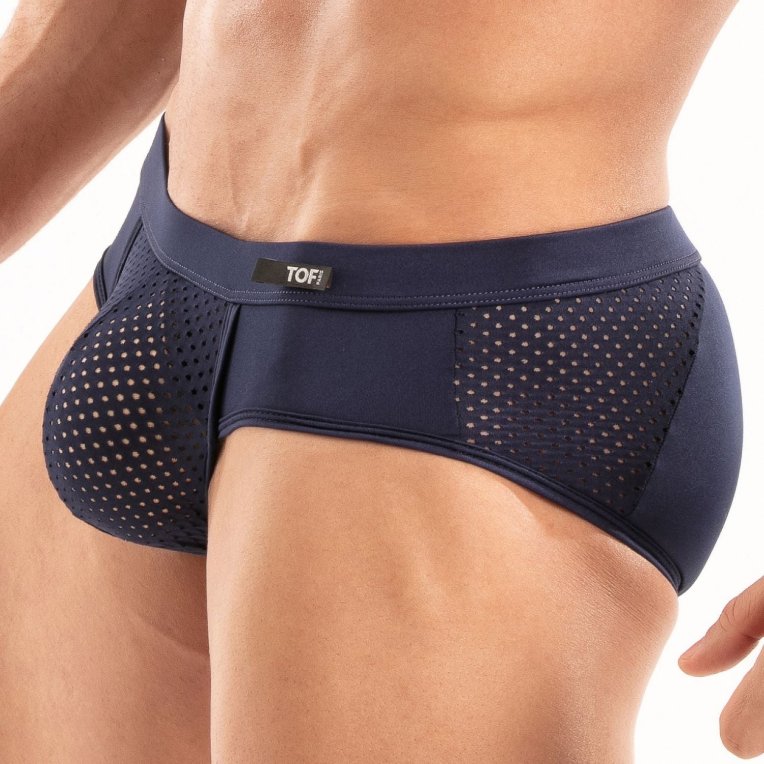 Temptation Mikrofaser - Slips – Marineblau - TOF Paris - Shop Deutschland Noodosz