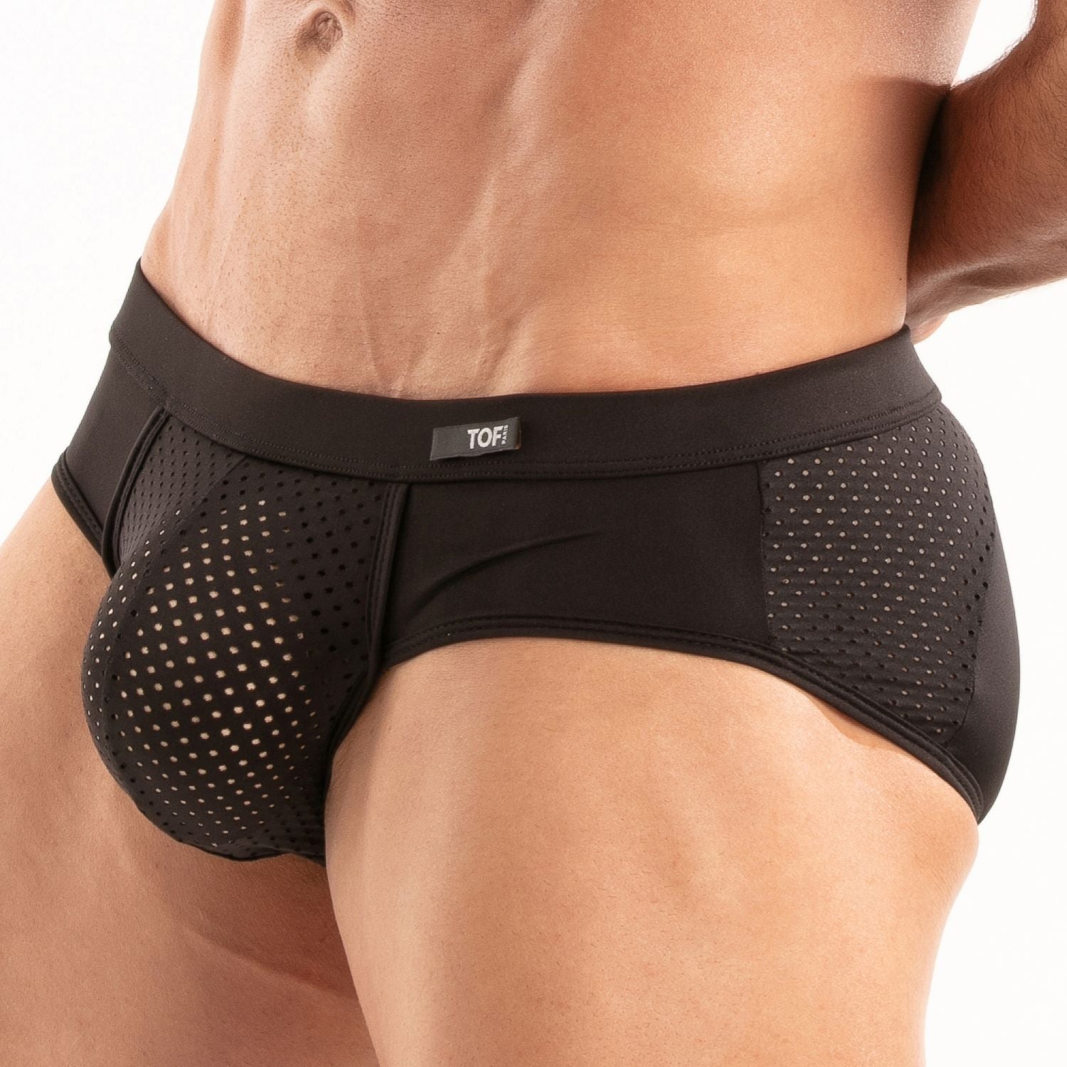 Temptation Mikrofaser - Slips Schwarz - TOF Paris - Shop Deutschland Noodosz