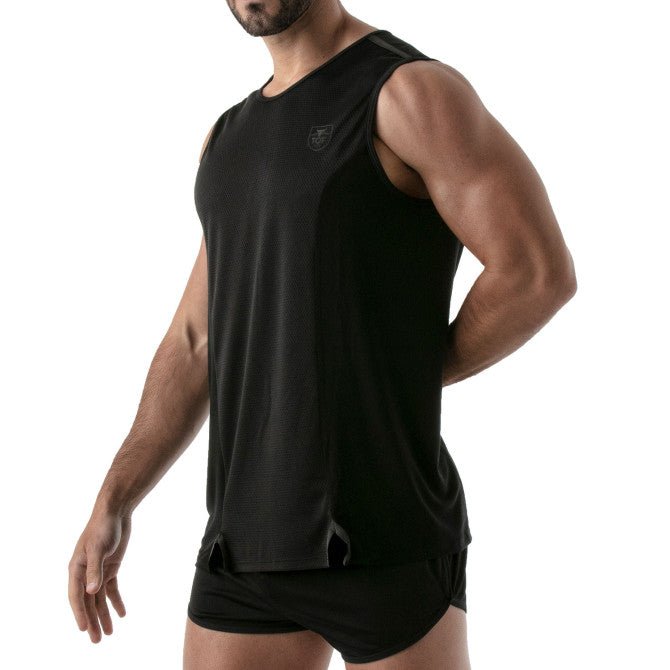 Total Protection Tank Top Black - noodosz - TOF Paris -