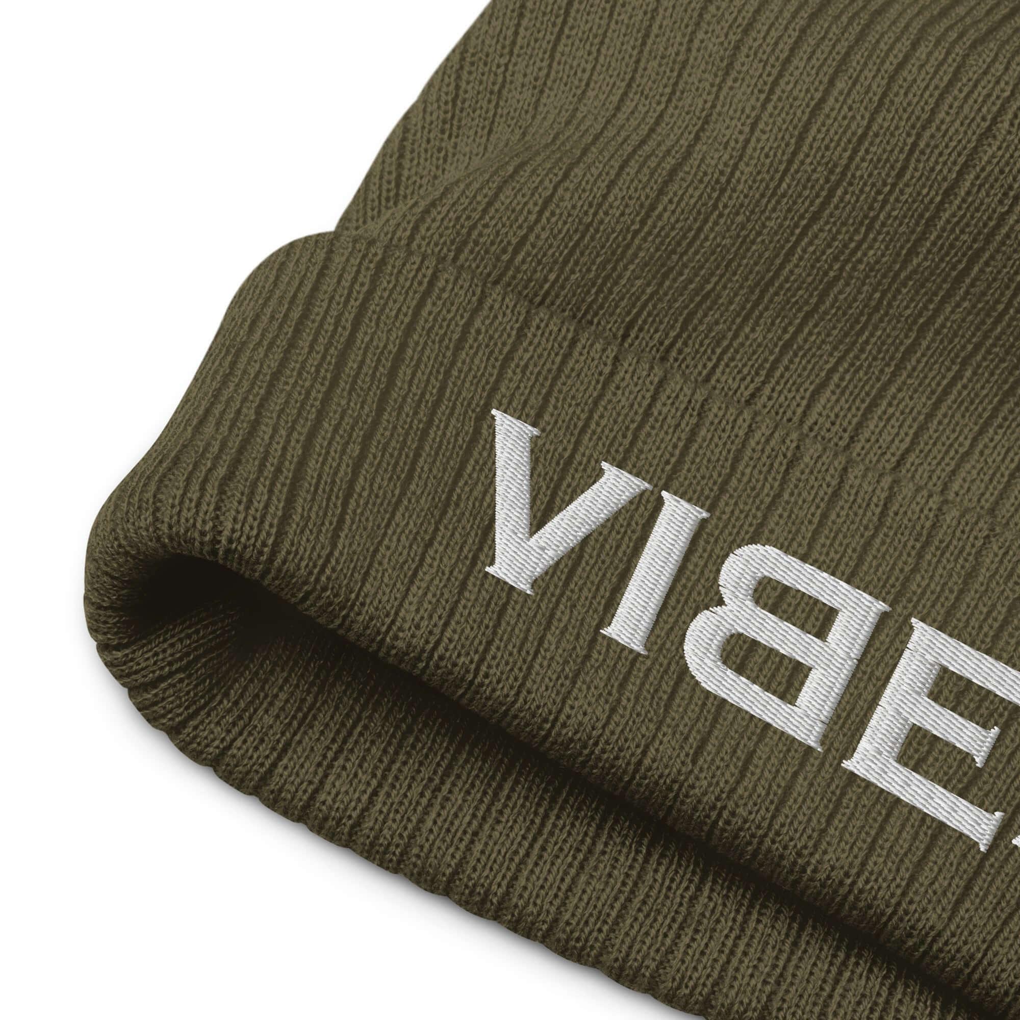 TOV Beanie - Strickmütze | VIBES (Grün/Grau) * Unisex - noodosz - Time Of Vibes -