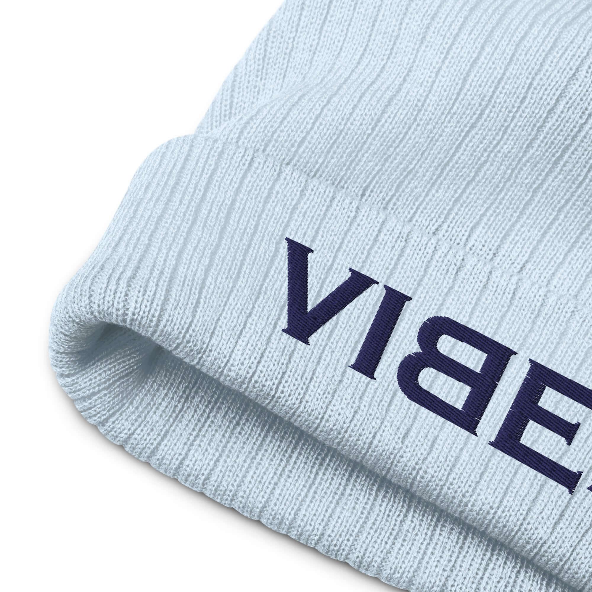 TOV Beanie - Strickmütze | VIBES (Helllau/Blau) * Unisex - noodosz - Time Of Vibes -