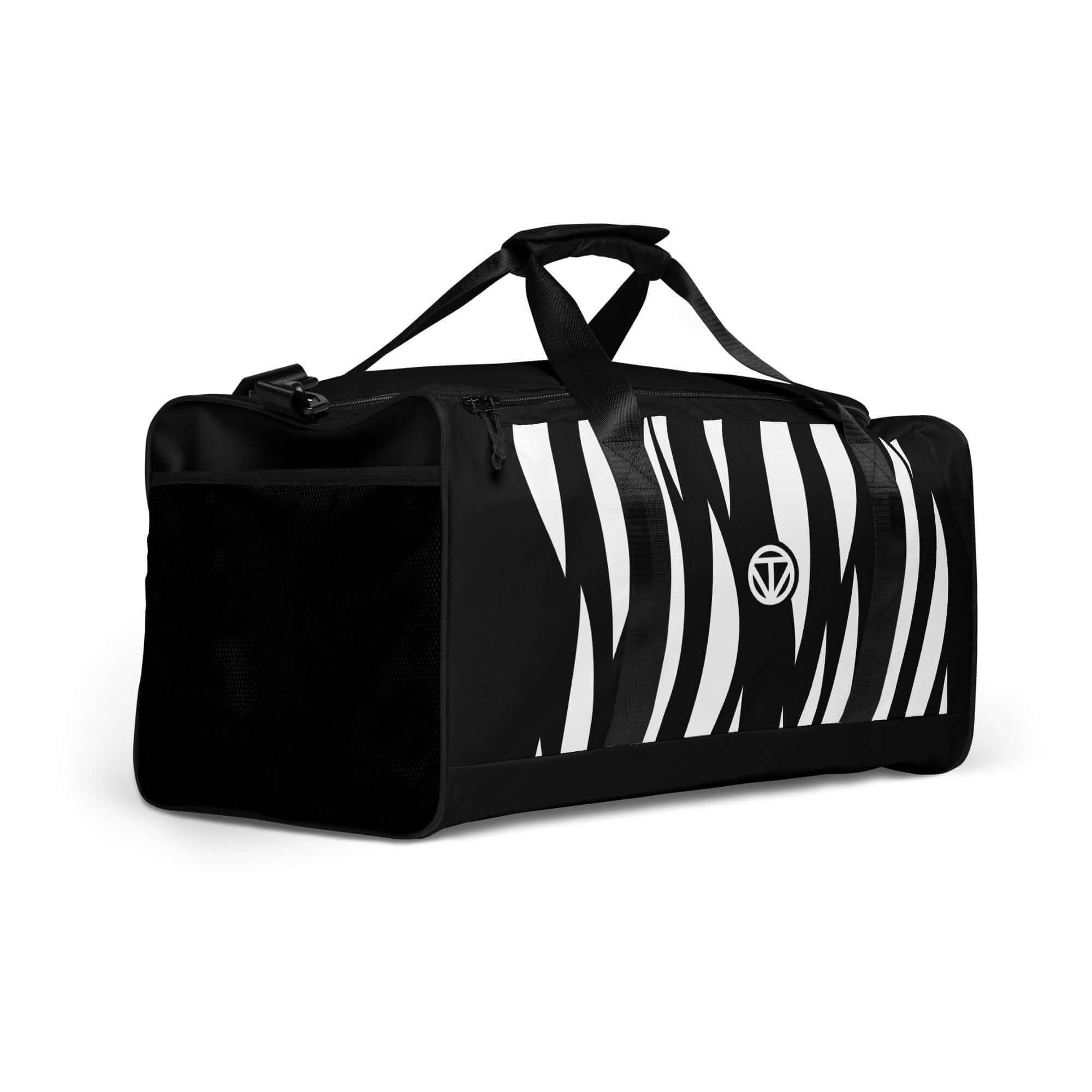 TOV Reisetasche | JUNGLE (Schwarz/Weiß) - Time Of Vibes - Shop Deutschland Noodosz