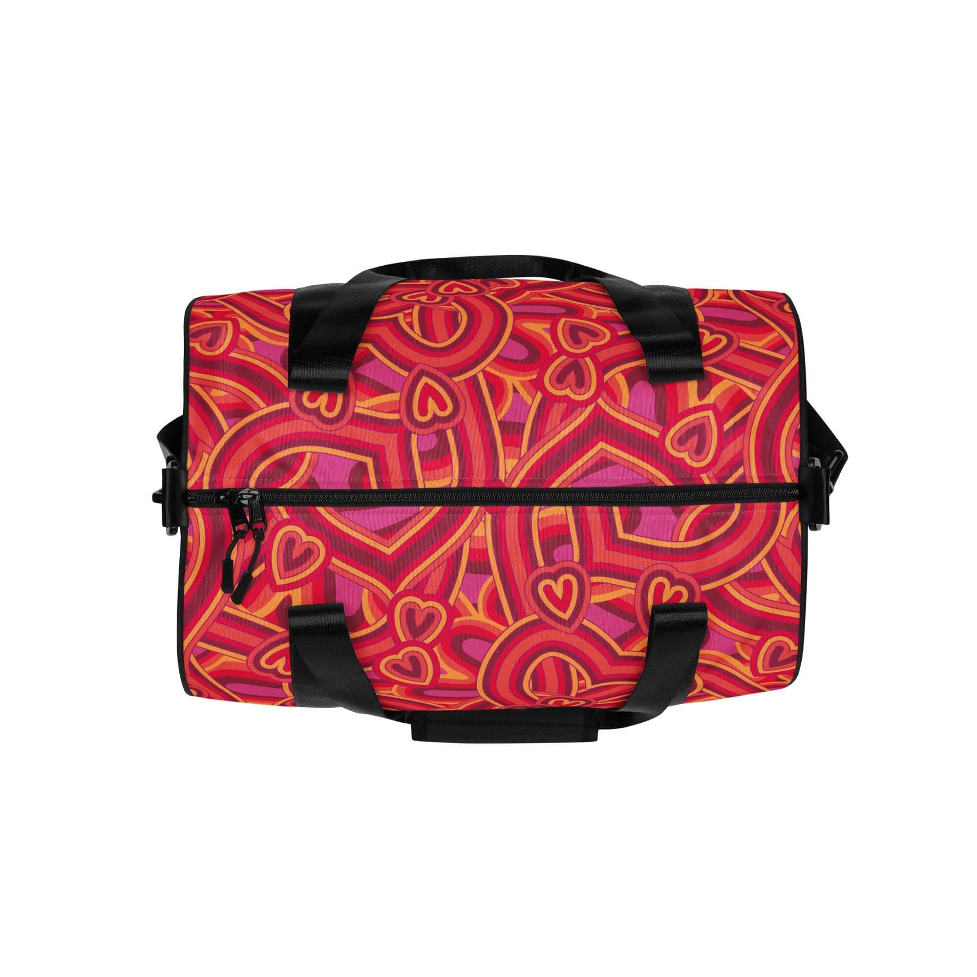 TOV Sporttasche | HEARTS (Rot) - Time Of Vibes - Shop Deutschland Noodosz