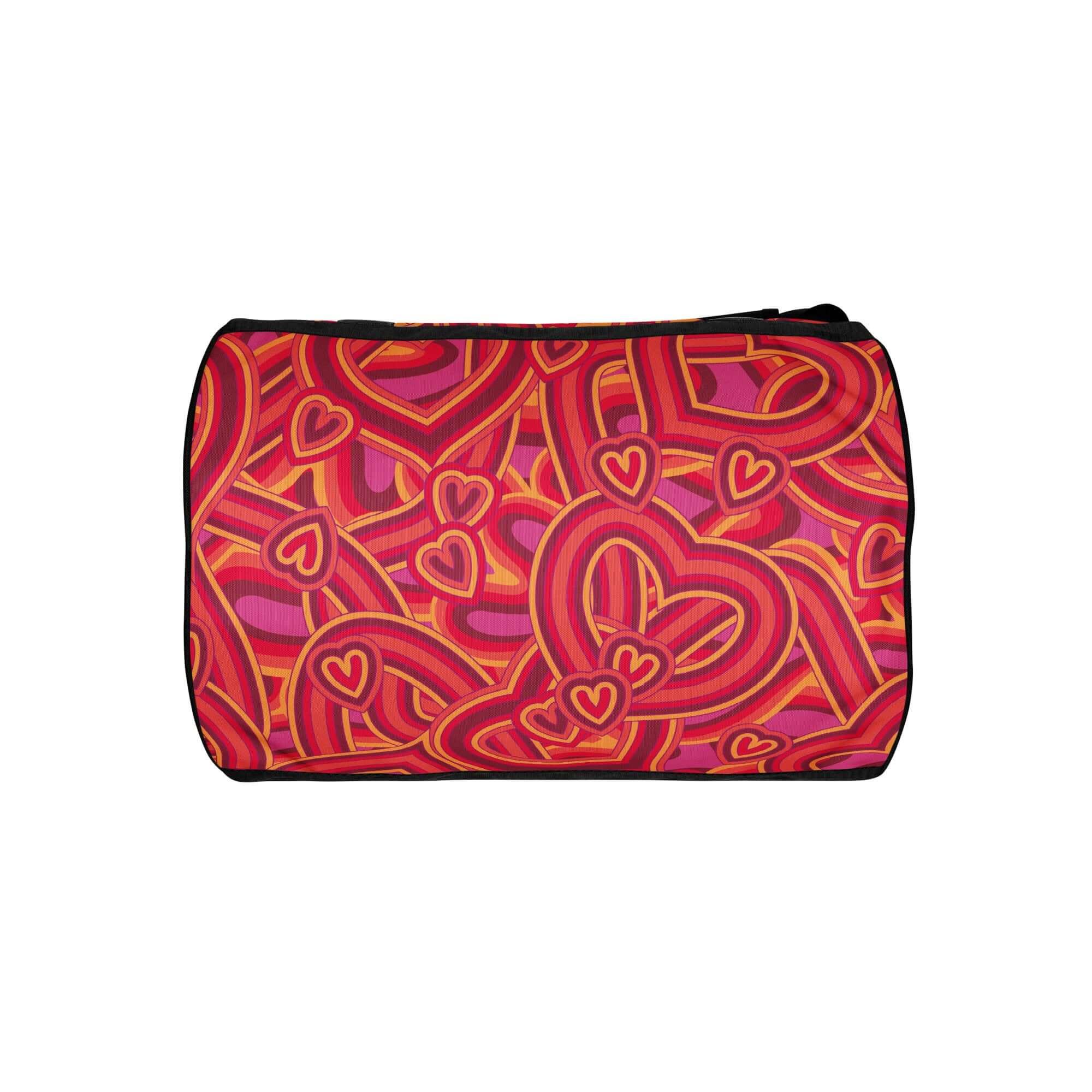 TOV Sporttasche | HEARTS (Rot) - Time Of Vibes - Shop Deutschland Noodosz