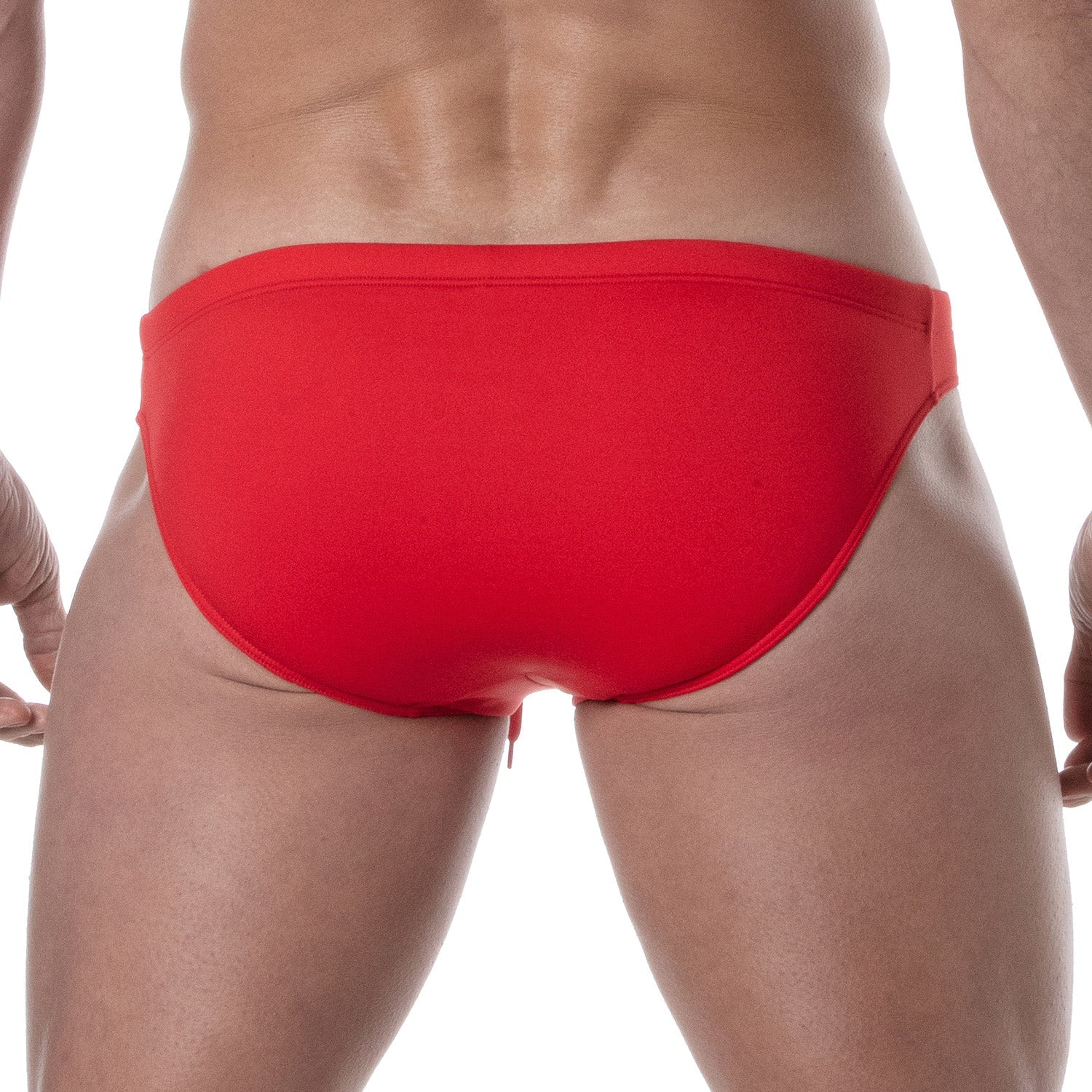 Unifarbene Badehose – Rot - TOF Paris - Shop Deutschland Noodosz
