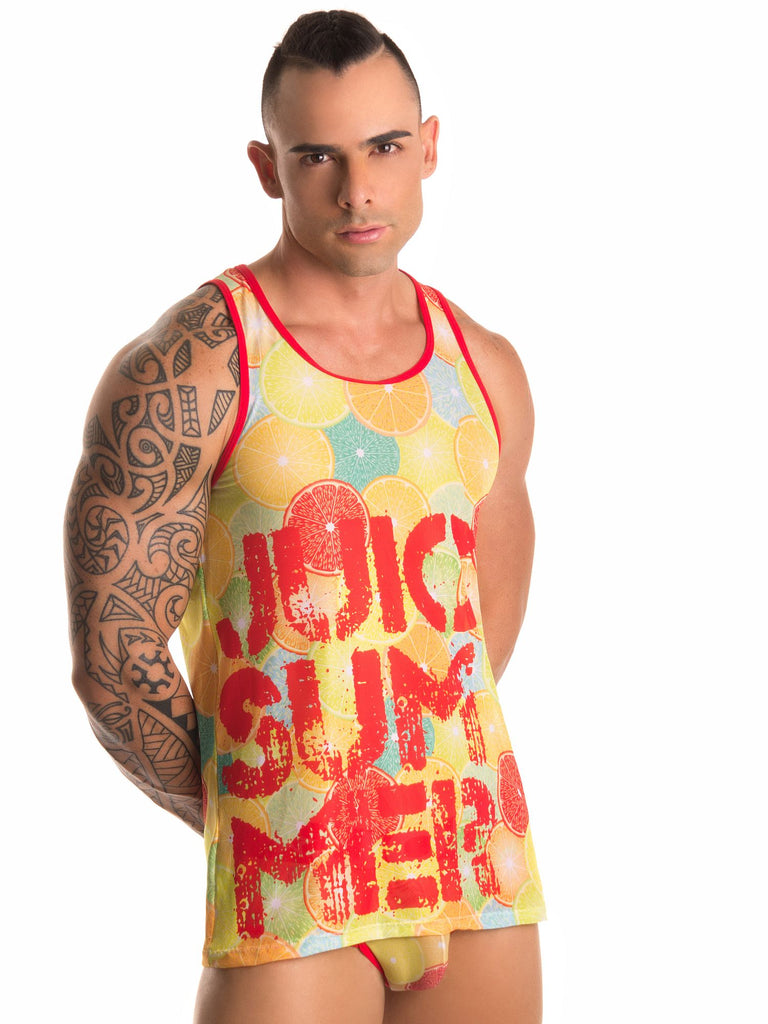 JOR 0255 ORANGE TANK - Top bedruckt Jor Kleidung & Accessoires:Herren:Herrenmode:Shirts & Hemden:T-Shirts nudosz.myshopify.com