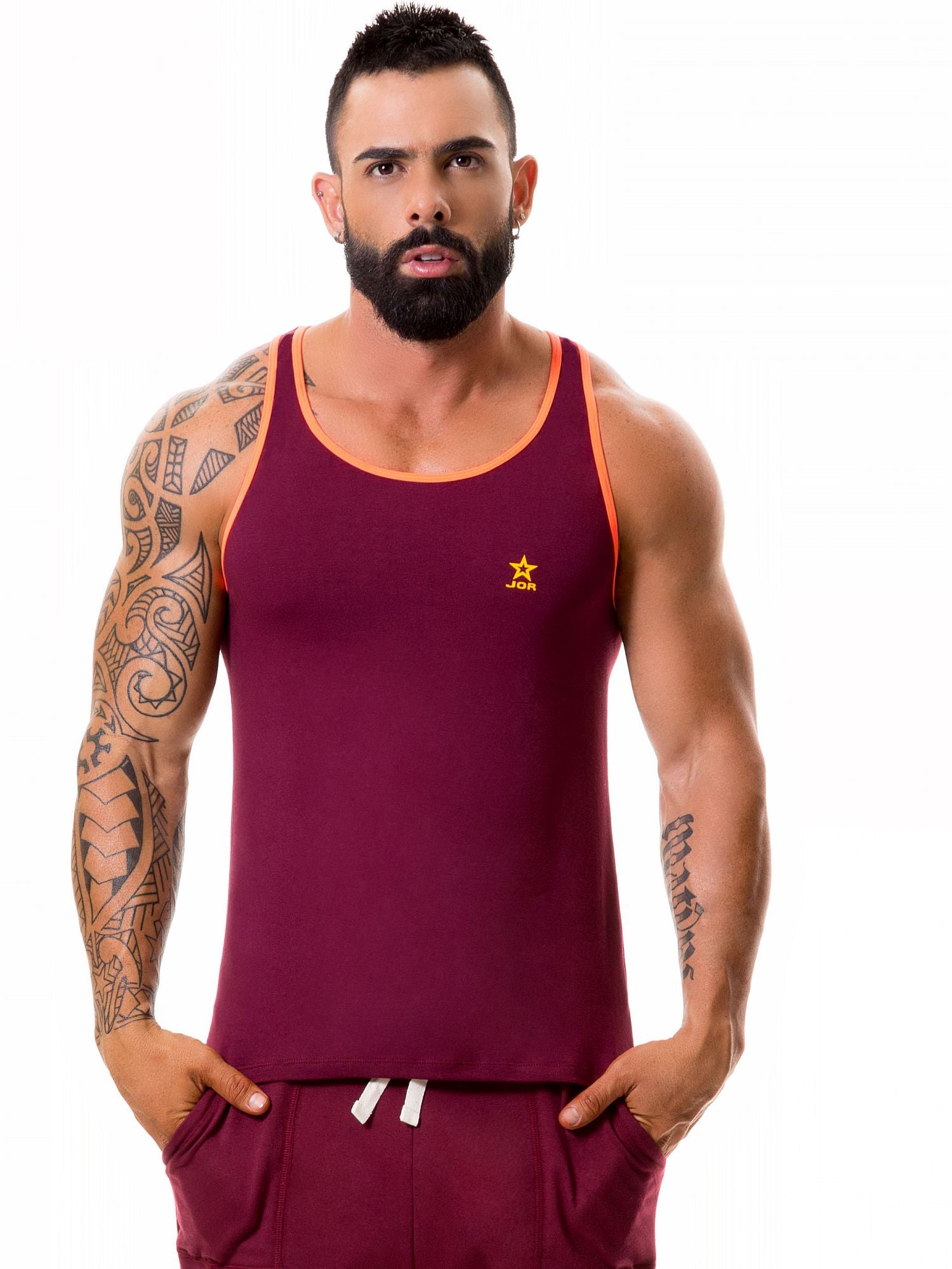 JOR 0311 CENTAURO Tank Top Trainingsshirt Jor Kleidung & Accessoires:Herrenmode:Fitnessmode:Sporttops nudosz.myshopify.com