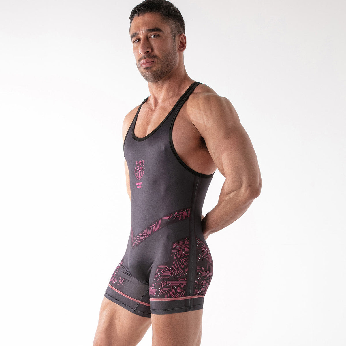 ID Party-Tanktop – Bär Schwarz-2