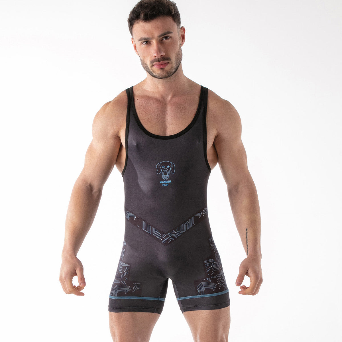 ID Party Singlet – Pup Schwarz-0