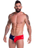 JOR 0758 VERONA Badehose, Badeslip mit Color-Blocking Jor Kleidung & Accessoires:Herren:Herrenmode:Bademode nudosz.myshopify.com
