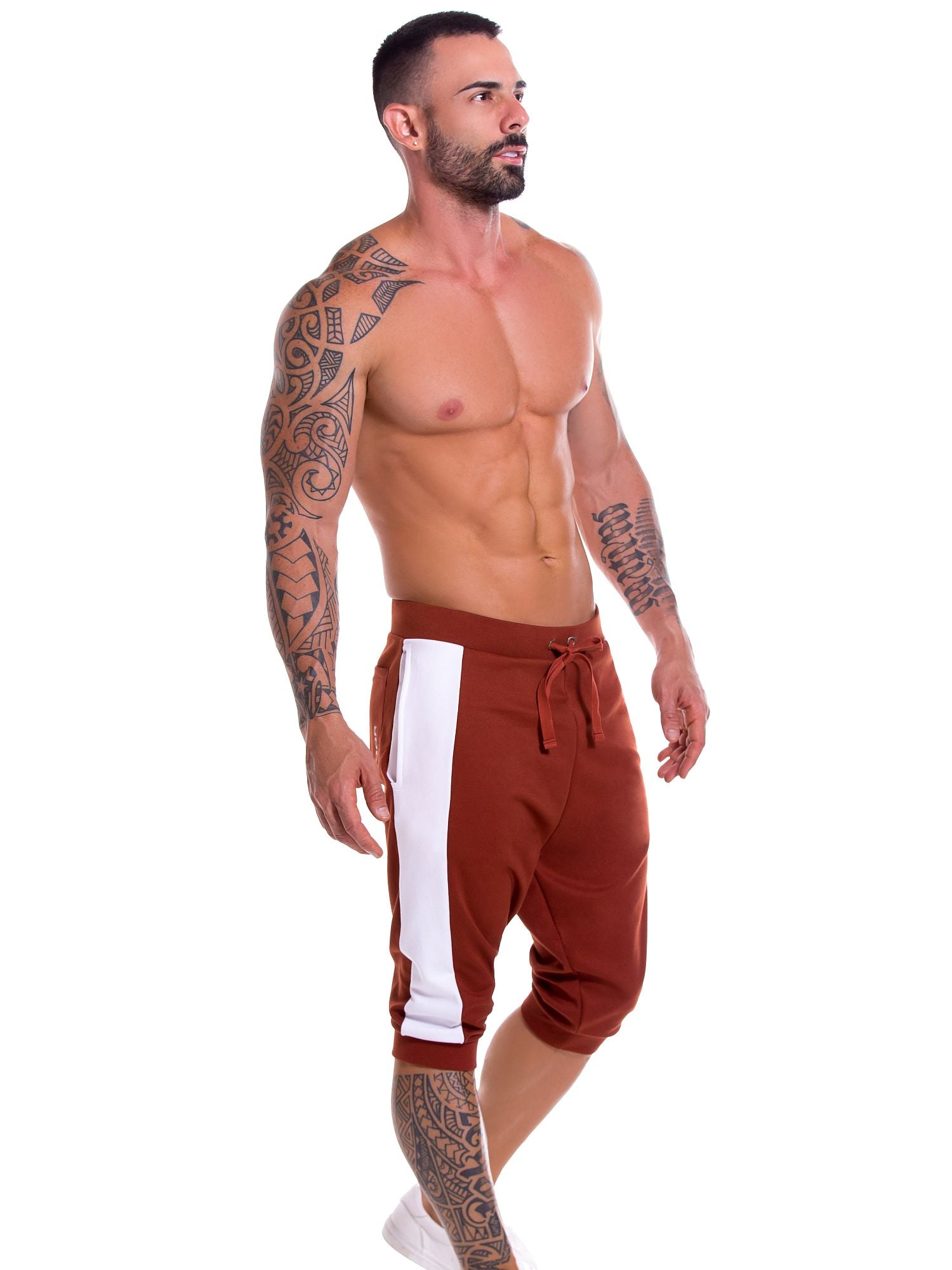 JOR 0918 MILAN Sporthose 3/4 Jogginghose Sweatpants Jor Kleidung & Accessoires:Herren:Herrenmode:Fitnessmode:Kurze Sporthosen nudosz.myshopify.com