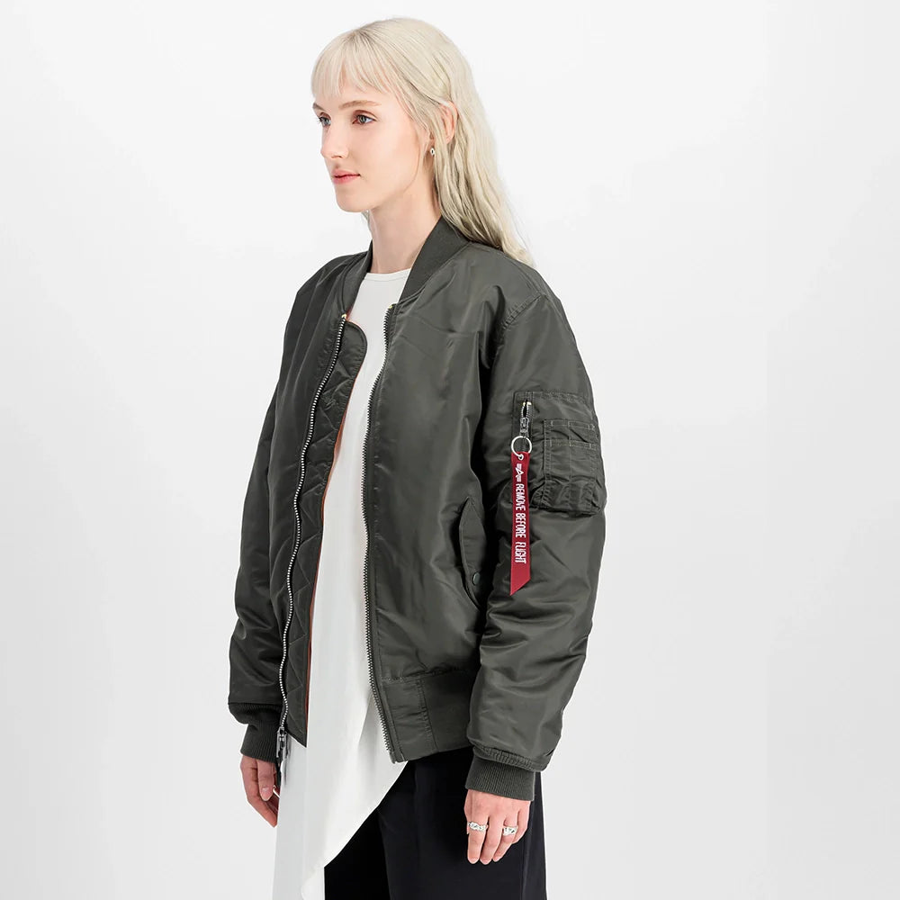 Alpha Industries MA-1 (HERITAGE) Bomberjacke - Rep. Grey