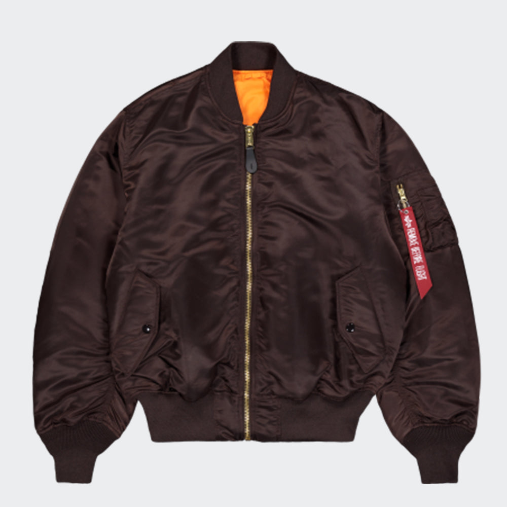Alpha Industries MA-1 (HERITAGE) Bomberjacke - Hunter Brown