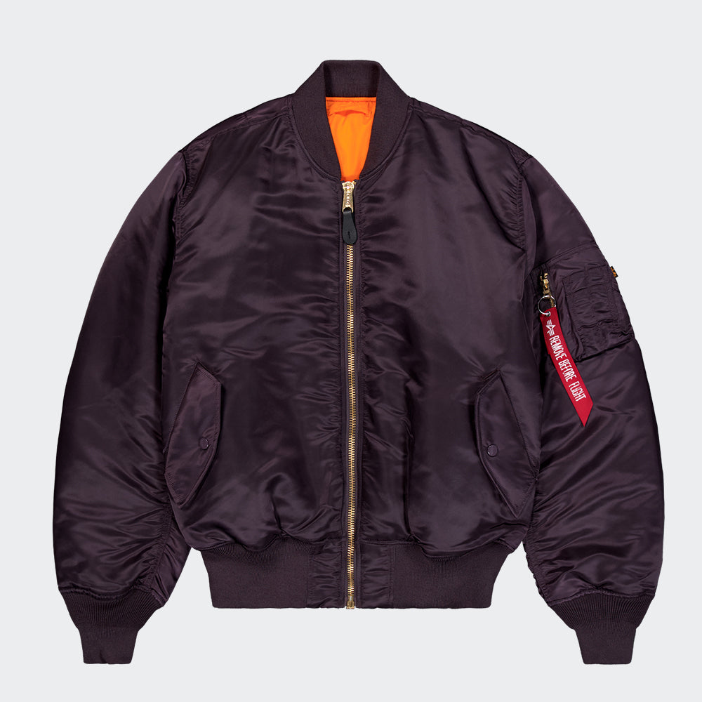 Alpha Industries MA-1 (HERITAGE) Bomberjacke - Plum