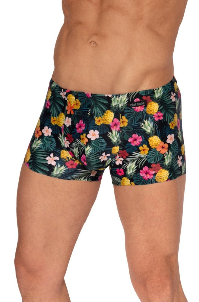 Beachpants BLU2553 – Badehose mit Tropical-Print