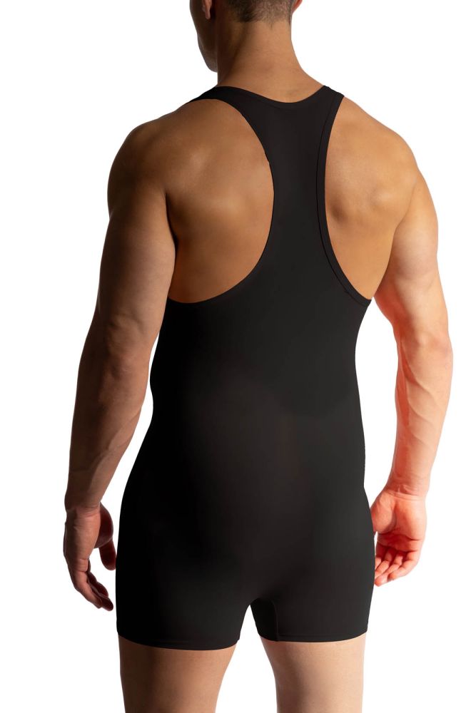 Sport Body M800 – Herren-Body schwarz, sportlich und blickdicht - MANSTORE - Shop Deutschland Noodosz