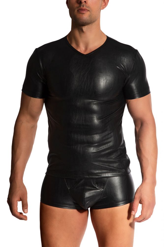 M2270 V-Neck Tee regular - Wetlook T-Shirt - MANSTORE - Shop Deutschland Noodosz