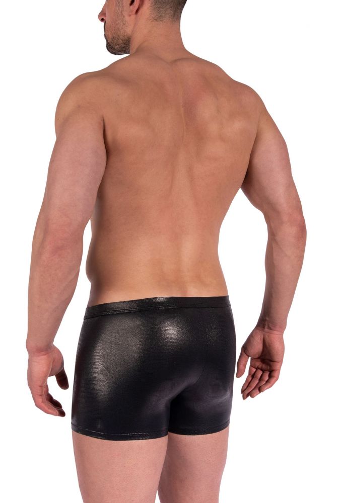 Zipped Pants M2369 - Boxer in Schlangenleder-Optik - MANSTORE - Shop Deutschland Noodosz