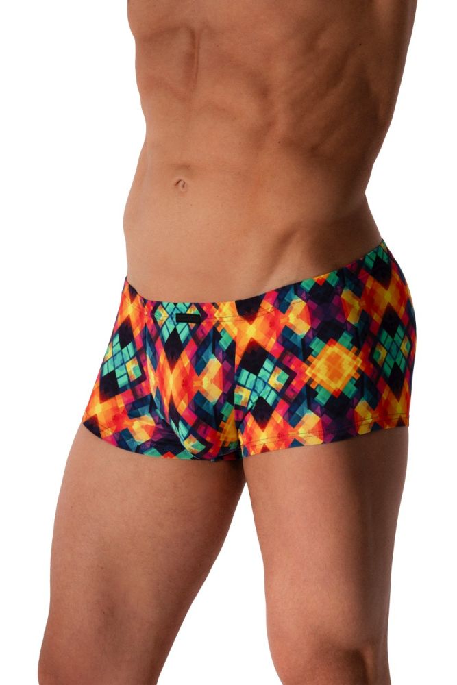 Micro Pants M2577 – kurze Boxershorts im Party-Design - MANSTORE - Shop Deutschland Noodosz