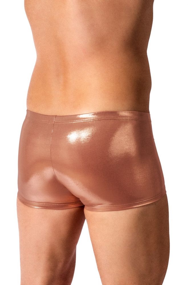 Micro Pants M2614 – kurze Boxershorts in soft Lederoptik - MANSTORE - Shop Deutschland Noodosz