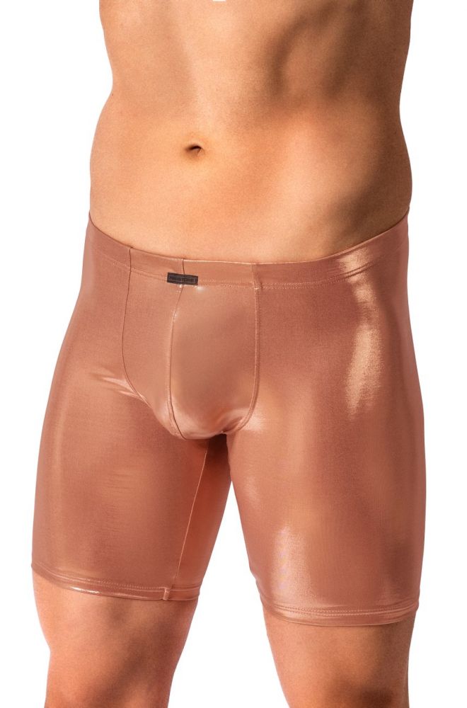 Biker Pants M2614 – Boxershorts mit längerem Bein in soft Lederoptik - MANSTORE - Shop Deutschland Noodosz