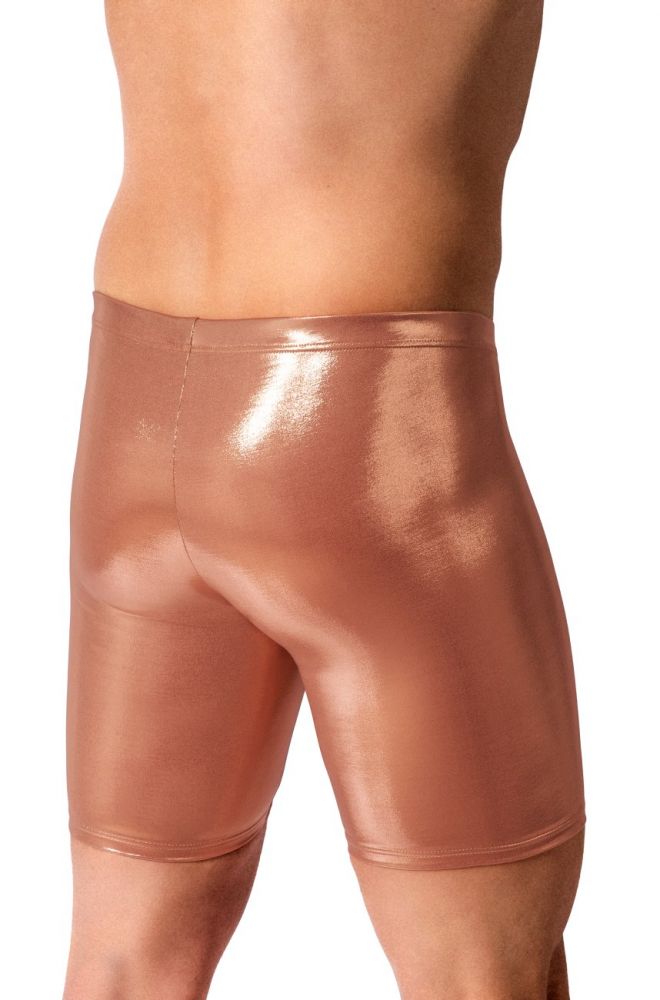 Biker Pants M2614 – Boxershorts mit längerem Bein in soft Lederoptik - MANSTORE - Shop Deutschland Noodosz