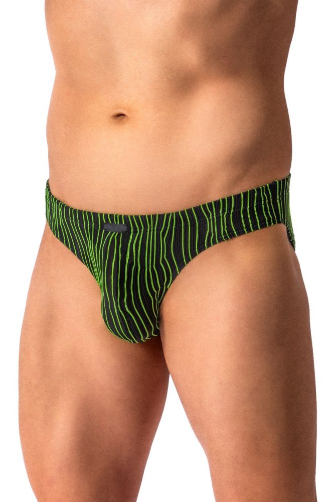 Hip Slip M2615 Schwarz/Lime – leuchtet unter Schwarzlicht - MANSTORE - Shop Deutschland Noodosz