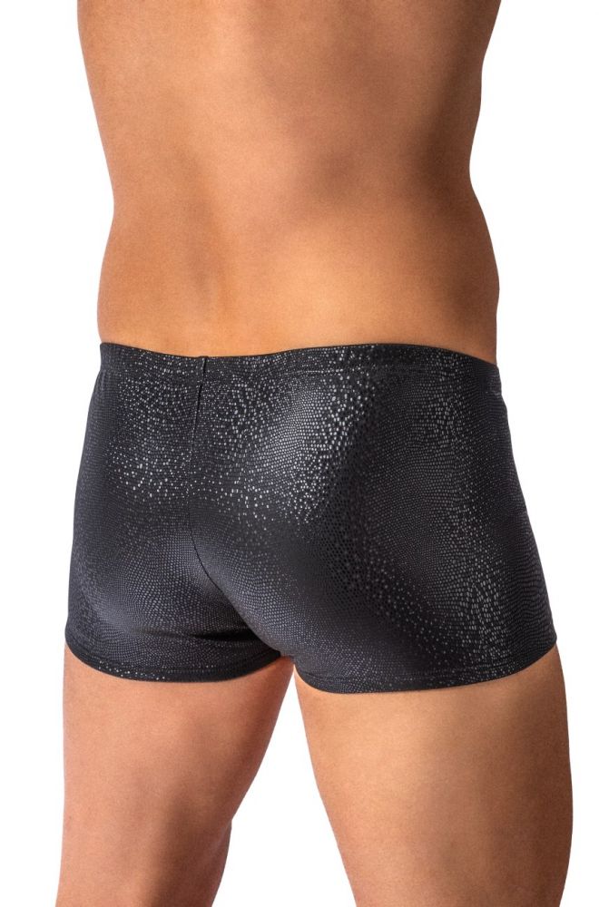 Micro Pants M2616 – kurze Boxershorts schwarz mit Bubble-Struktur - MANSTORE - Shop Deutschland Noodosz