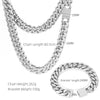 16mm Gold Miami Curb Cuban Link Chain made of 316L Stainless Steel - Hip Hop Necklace