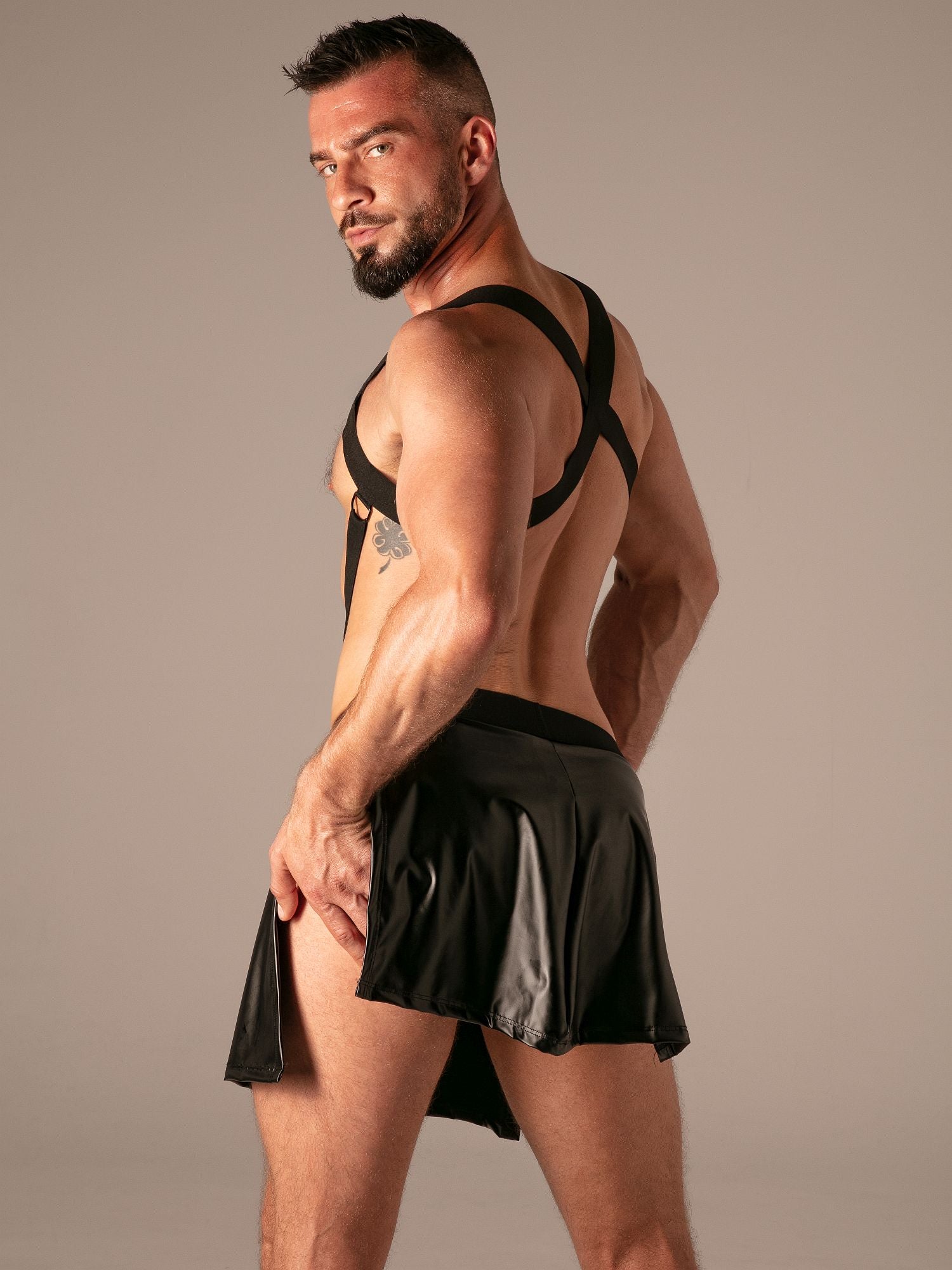 Master Zip Apron, Faltenrock & Front-Zip