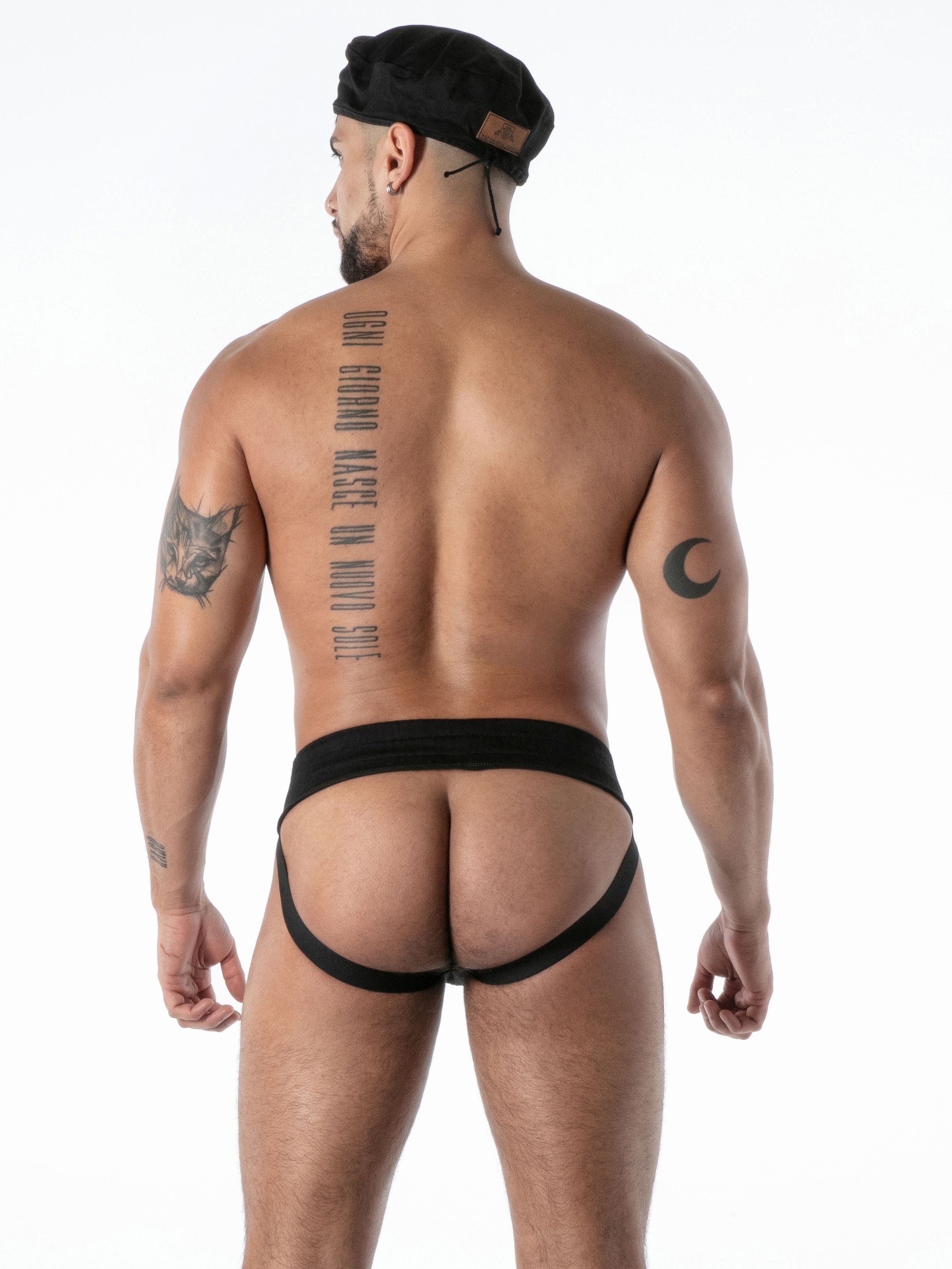 Raw Denim Jockstrap