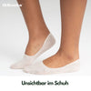 Medium Cut Ballerina Socken für Damen und Herren 6X Paar