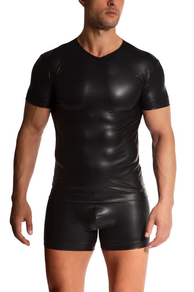 M510 V-Neck Tee regular - Wetlook T-Shirt - MANSTORE - Shop Deutschland Noodosz