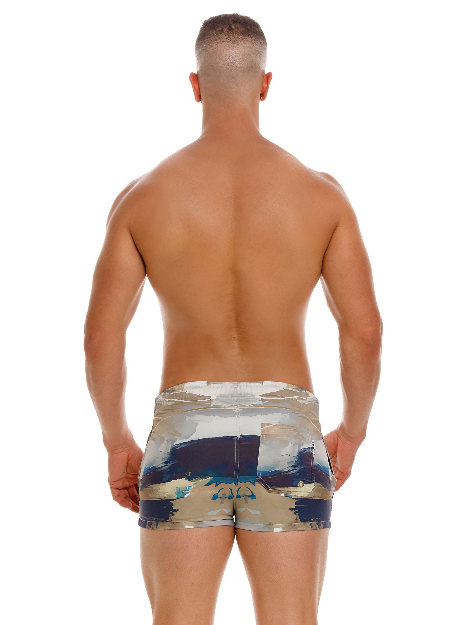 JOR 2013 SMILE Swim Shorts Surfer Shorts Printed Stripes 