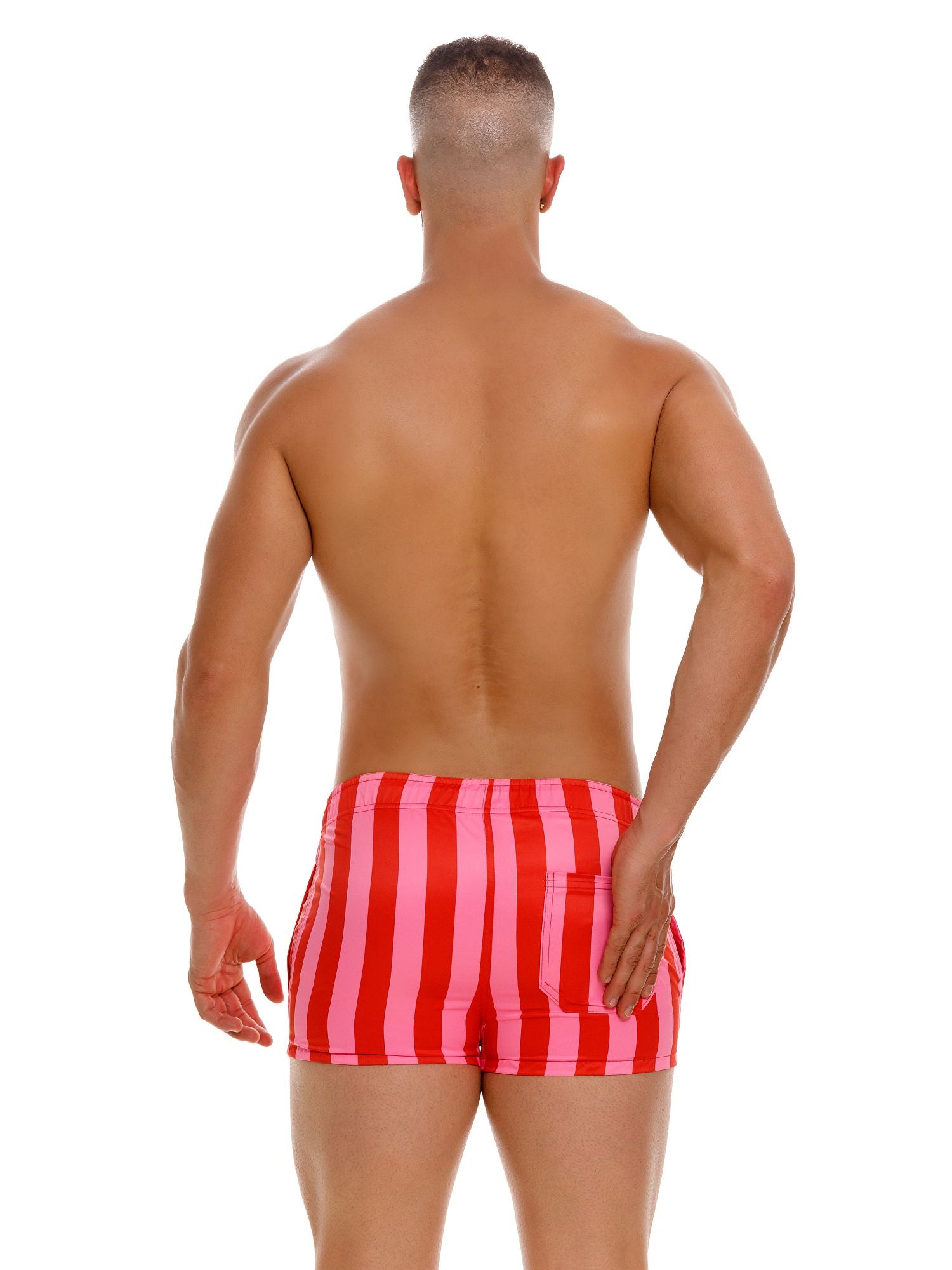 Short de bain JOR 2013 SMILE short de surf imprimé rayures 