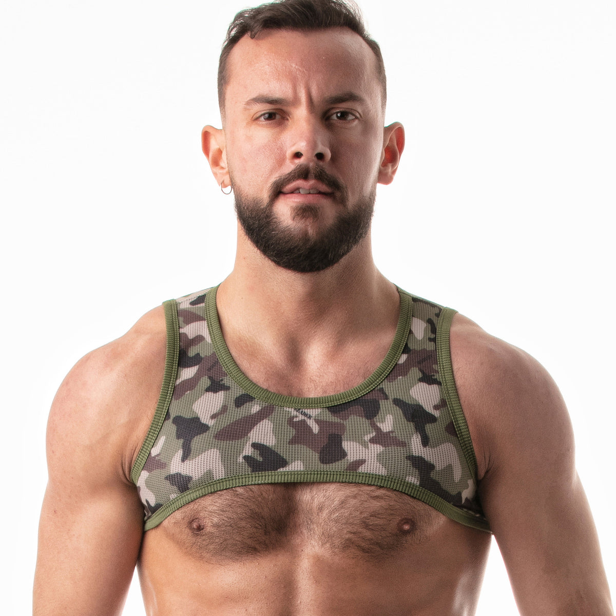 Warrior-Gurtzeug mit Camouflage-Muster, Khaki-0