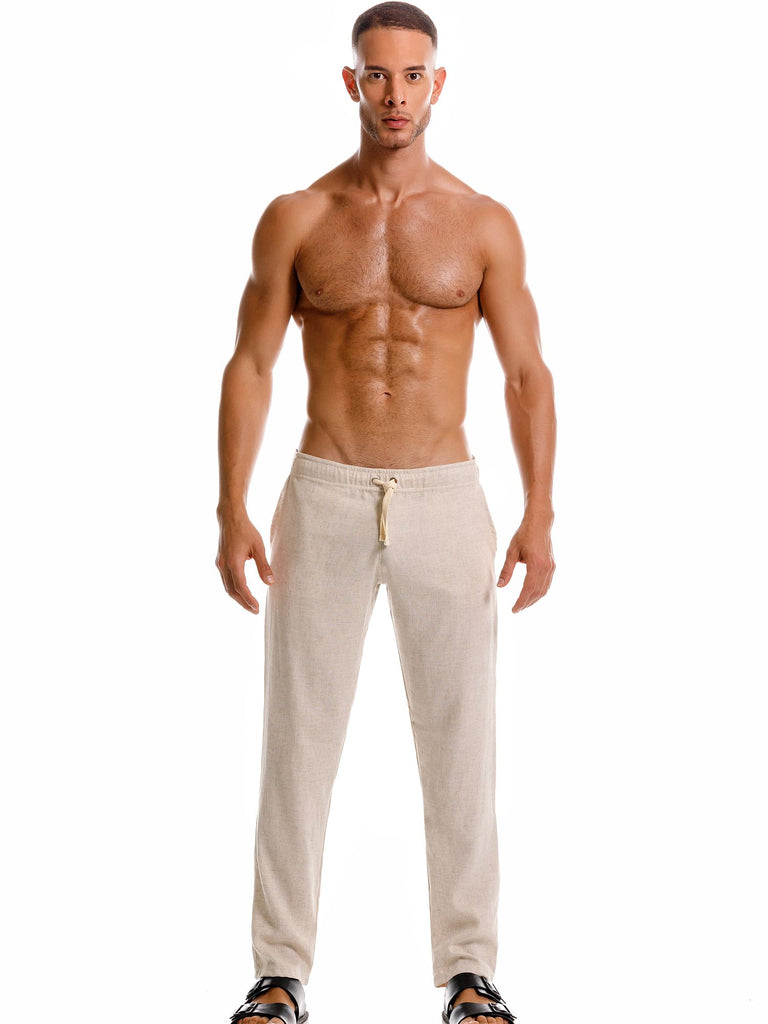 JOR 2210 Long Pant  SOUL - Loungewear, Leinenhose Jor Kleidung & Accessoires:Herrenmode:Nachtwäsche nudosz.myshopify.com