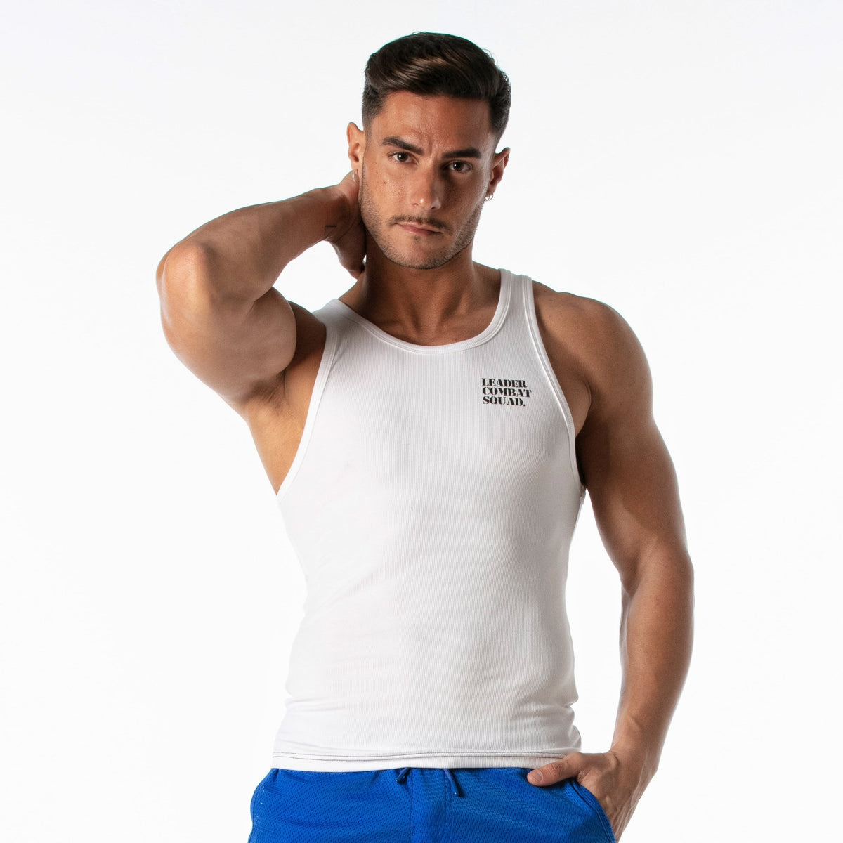 G.I. Army Tanktop Weiß-0