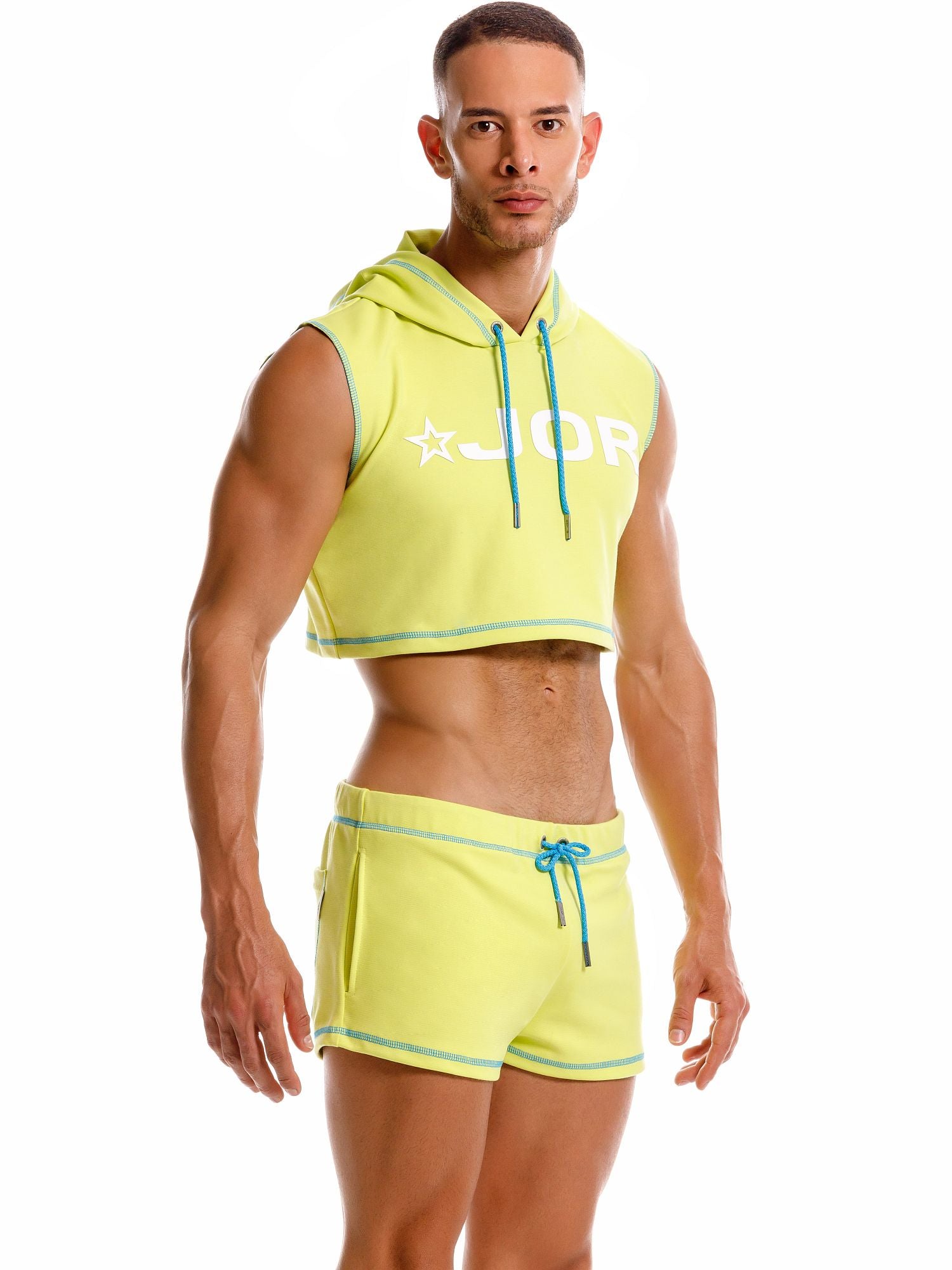 JOR 2223 MEMPHIS Crop Hoodie,  Sweatshirt Kapuzenpulli Jor Kleidung & Accessoires:Herren:Herrenmode:Fitnessmode:Sport-Kapuzenpullover & -Sweatshirts nudosz.myshopify.com