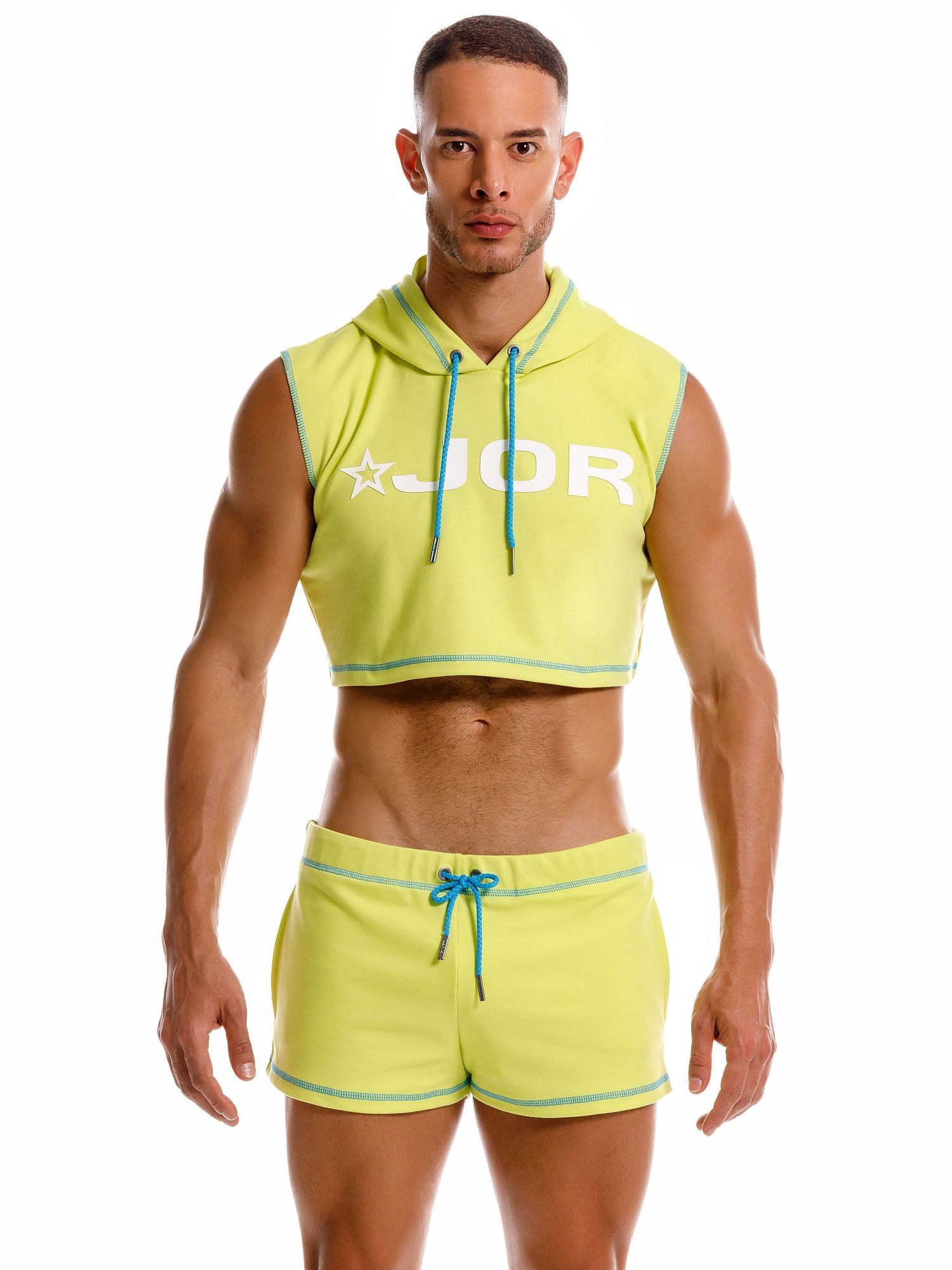 JOR 2223 MEMPHIS Crop Hoodie,  Sweatshirt Kapuzenpulli Jor Kleidung & Accessoires:Herren:Herrenmode:Fitnessmode:Sport-Kapuzenpullover & -Sweatshirts nudosz.myshopify.com