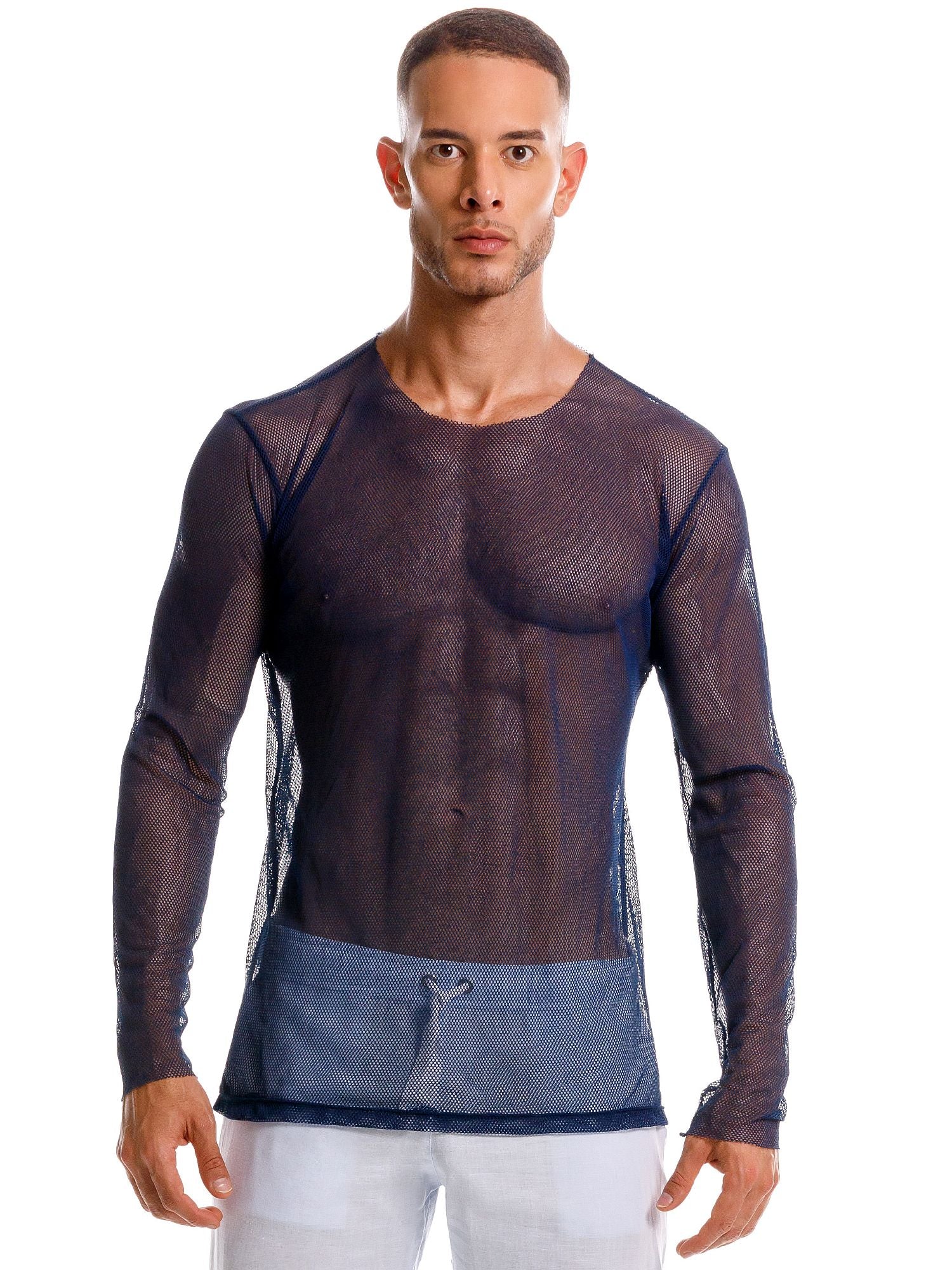 JOR Langarm T-Shirt 2225 SOUL Clubshirt Transparent Longsleeve Jor Kleidung & Accessoires:Herren:Herrenmode:Shirts & Hemden:T-Shirts nudosz.myshopify.com