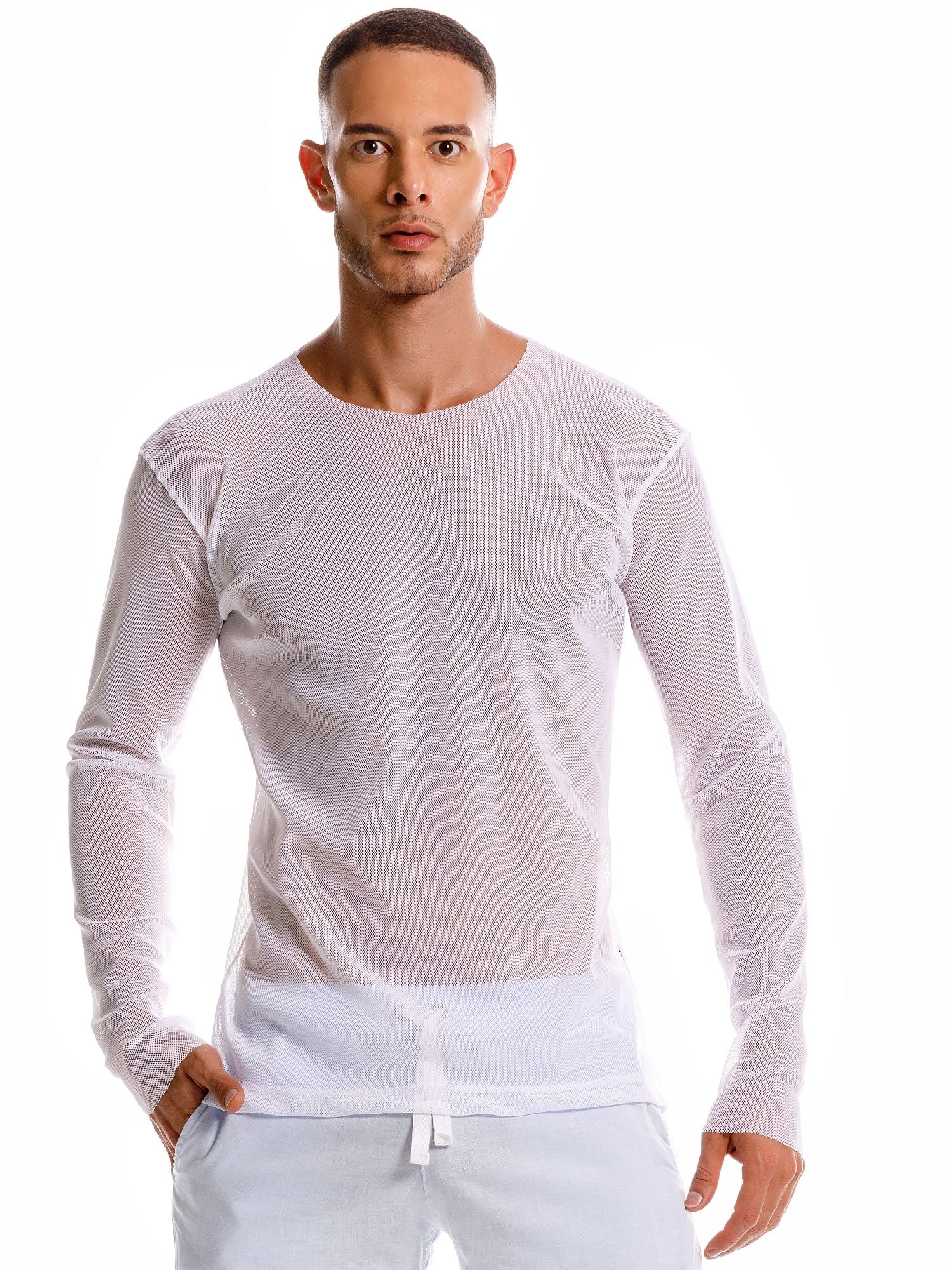 JOR Langarm T-Shirt 2225 SOUL Clubshirt Transparent Longsleeve Jor Kleidung & Accessoires:Herren:Herrenmode:Shirts & Hemden:T-Shirts nudosz.myshopify.com