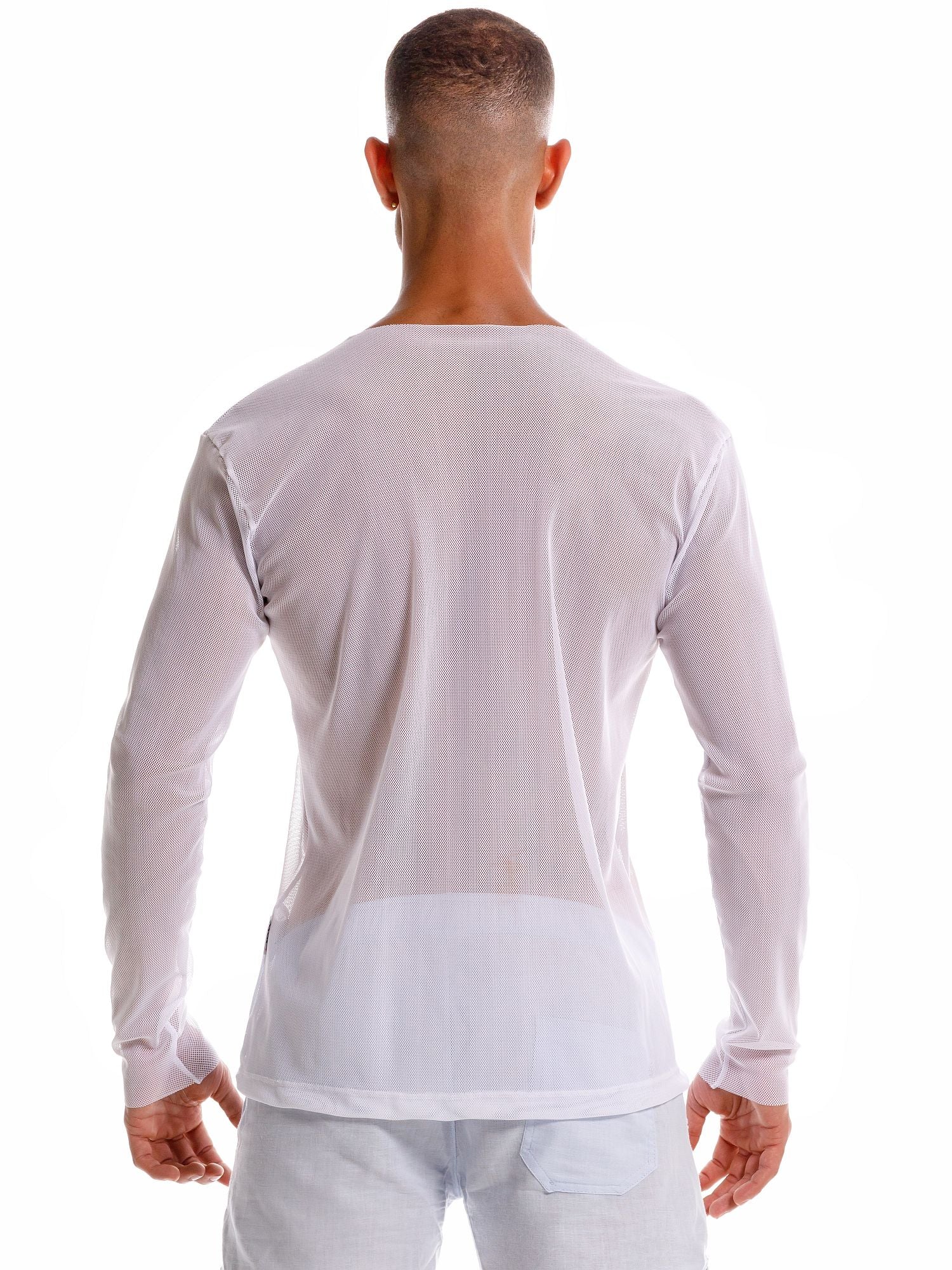 JOR Langarm T-Shirt 2225 SOUL Clubshirt Transparent Longsleeve Jor Kleidung & Accessoires:Herren:Herrenmode:Shirts & Hemden:T-Shirts nudosz.myshopify.com