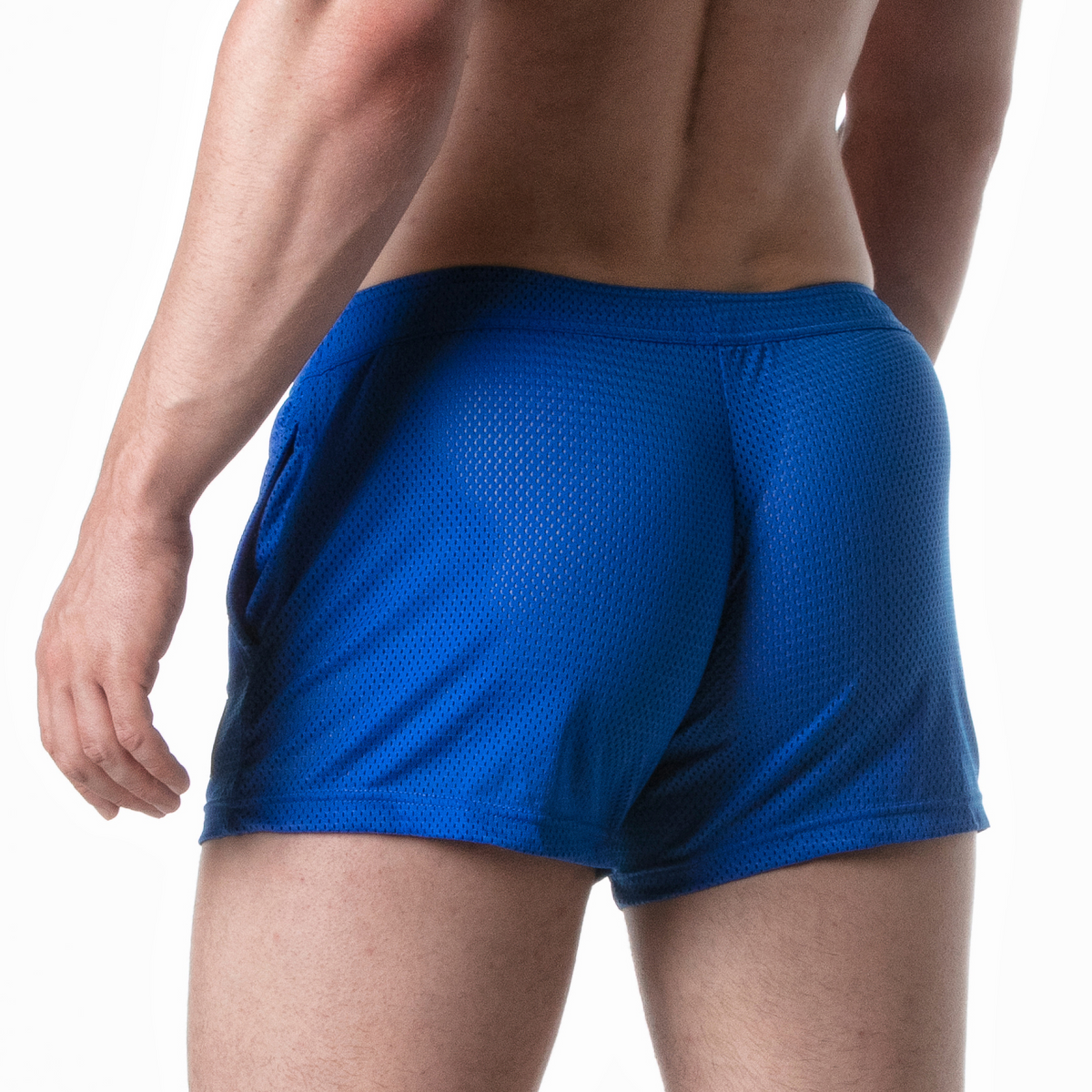 G.I. Booty Mesh-Shorts Blau-1