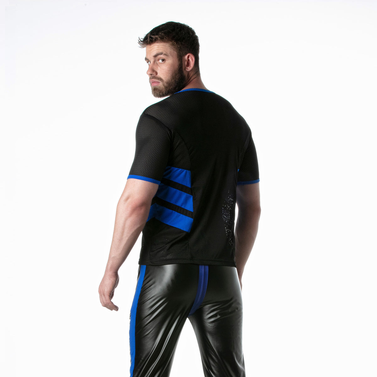 T-Shirt „Loaded“, blau – 4