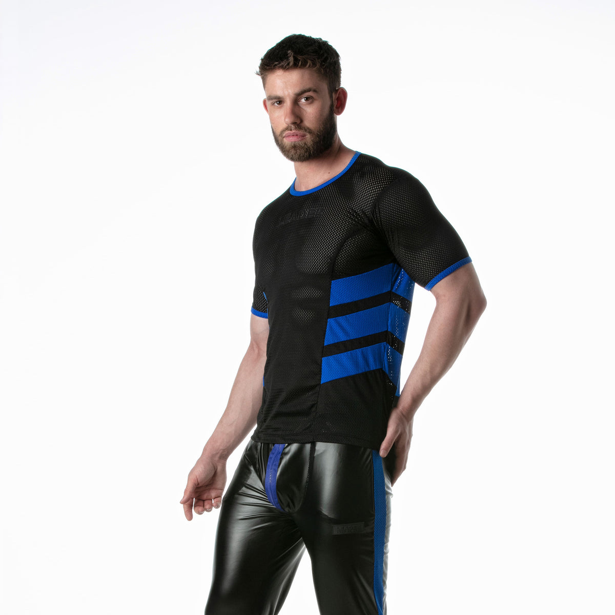 T-Shirt „Loaded“, blau – 3