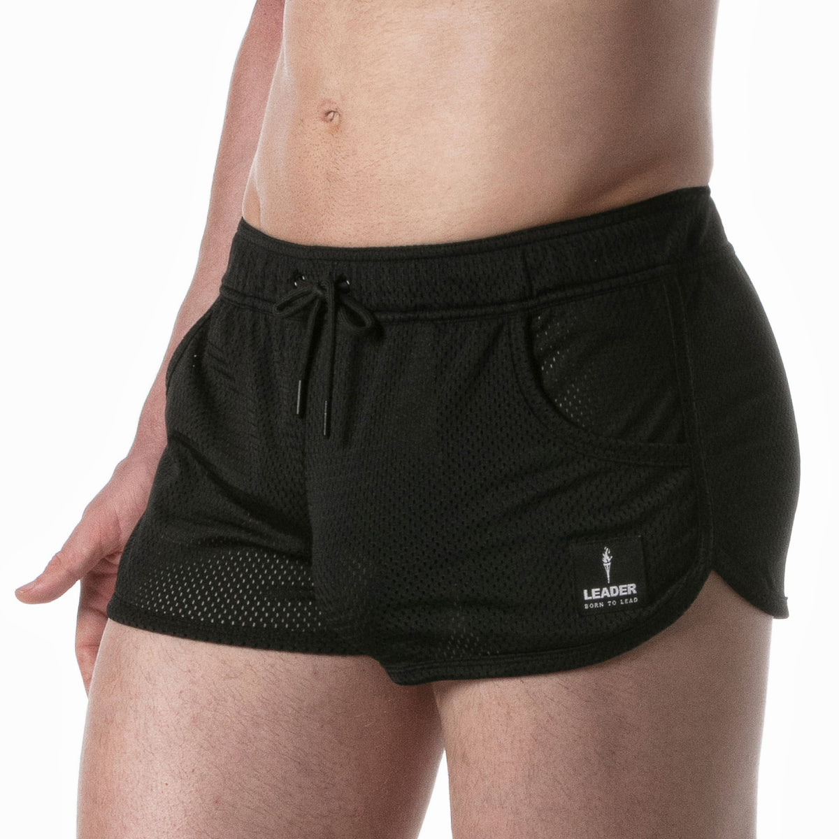 Marathon-Shorts mit schwarzen Akzenten – 0
