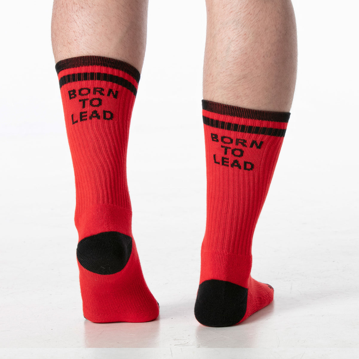 „Born To Lead“-Socken Rot-2