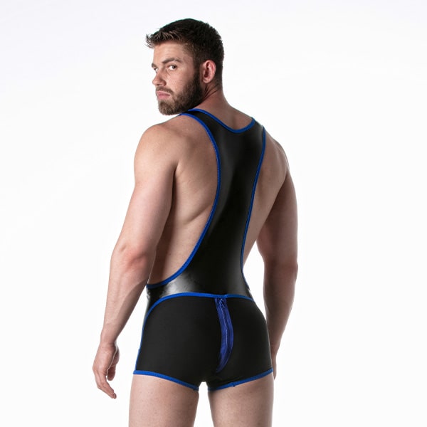 Brut-Unterhemd Blau-1